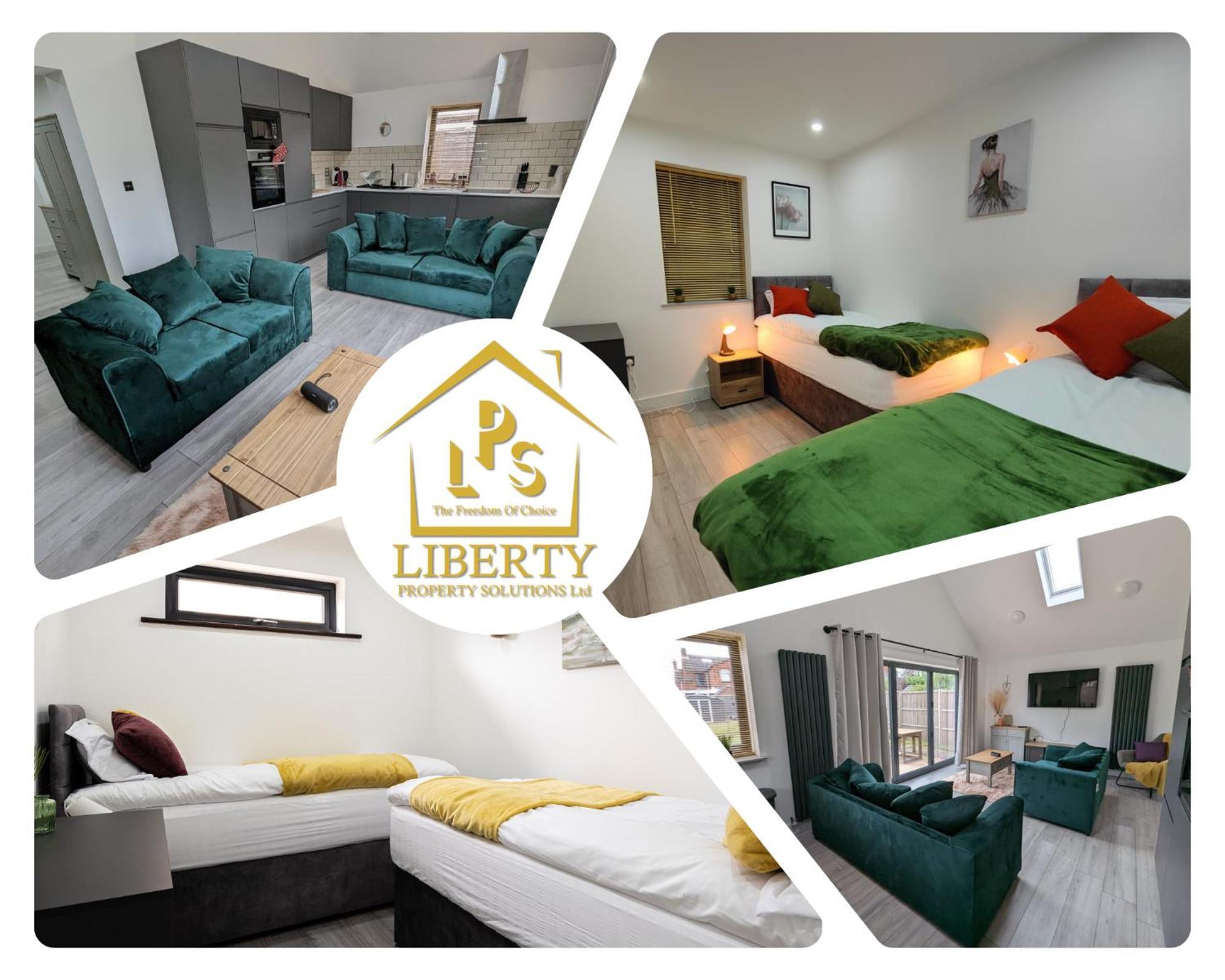 7 Guests - 4 Bedroom - Free Wi-Fi - Kettering Esterno foto